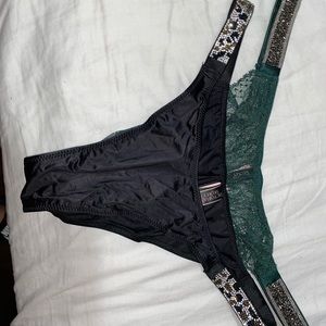 Victoria’s Secret Rhinestone Thongs